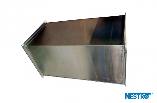 Kanal 500x1000 mm l=1250 mm mit Kanalrahmen SBM 30