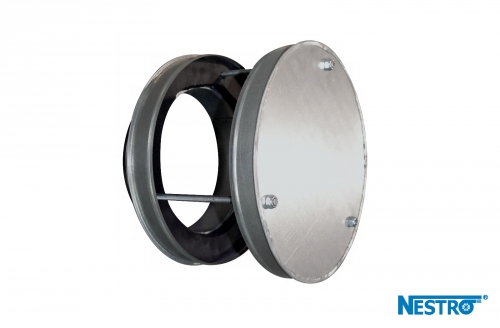 Plate silencer Ø 300 mm 