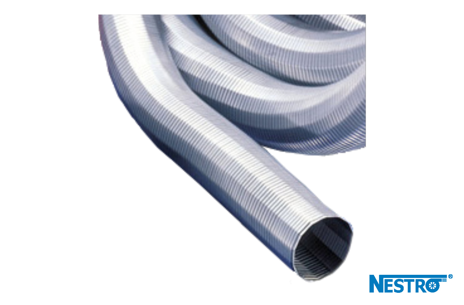 Hose, metal Ø 100 mm, galv. abrasion-proof, el. conductive