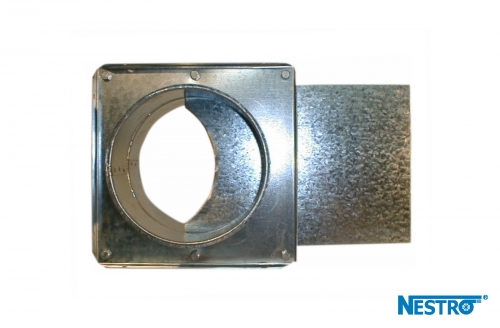 Blast gate manual Ø 100 mm