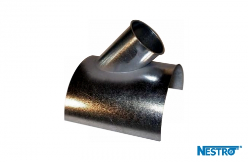 Saddle w/ tap Ø 160 mm