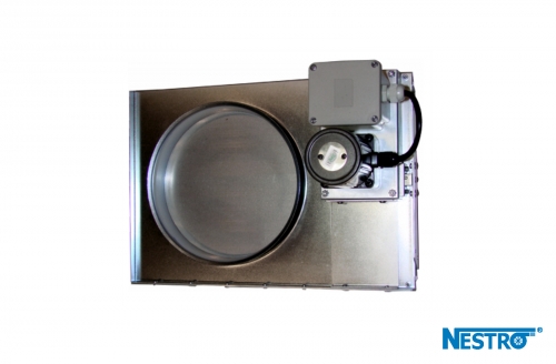 Blast gate NMG Ø 100 mm motor-driven