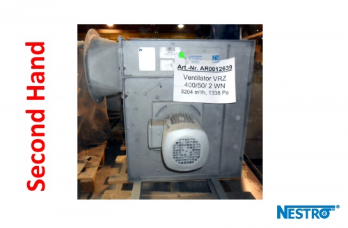 Ventilator VRZ 400/50/ 2 WN 3204 m³/h 1338 Pa