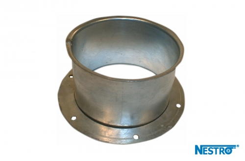 Inlet duct w/ slip-on flange Ø 300 mm, galv. | 108130